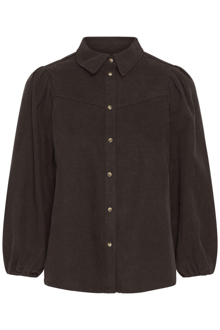 Hessiw Ballari Shirt Chocolate Brown