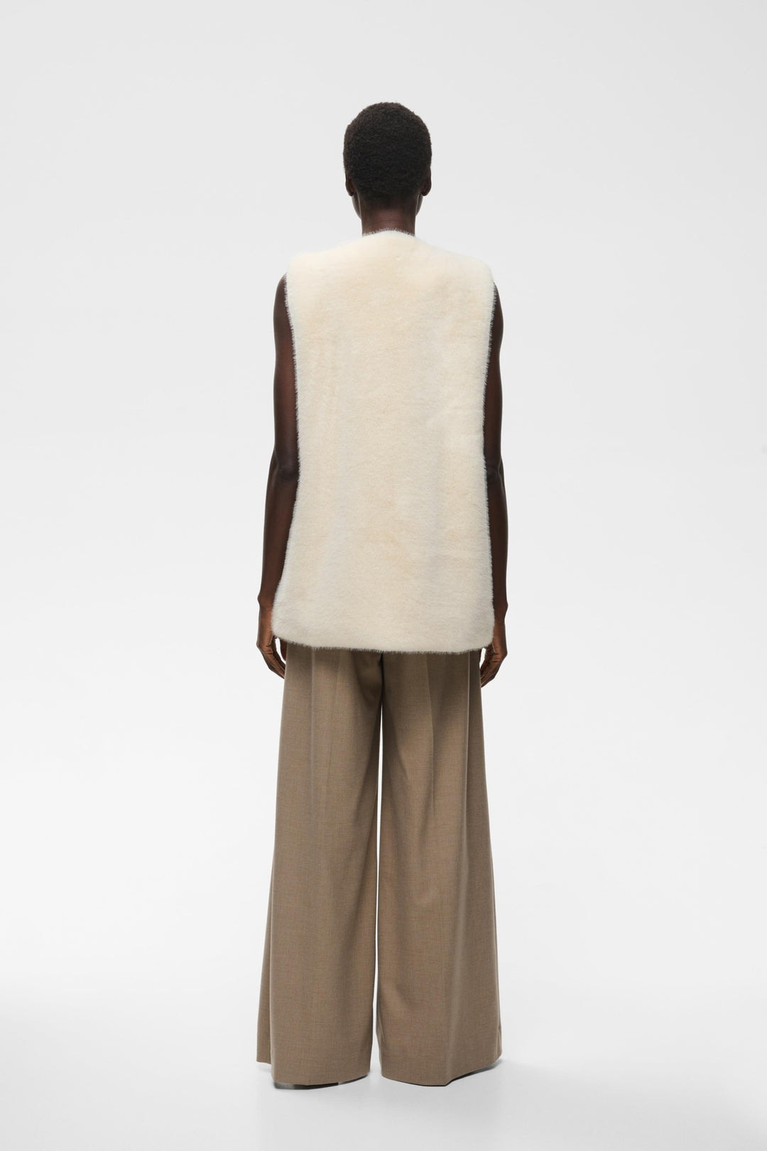 Yasminahiw Waistcoat Pearled Ivory