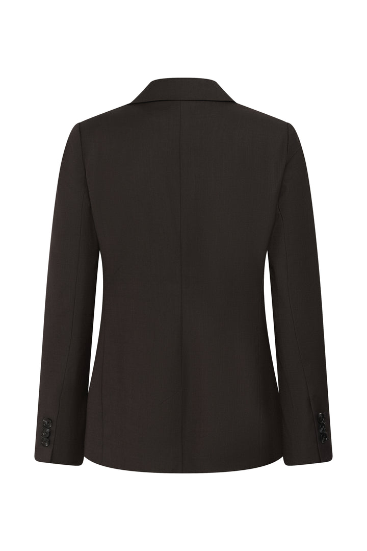 Cadieiw Mel Core Blazer Chocolate Brown Melange