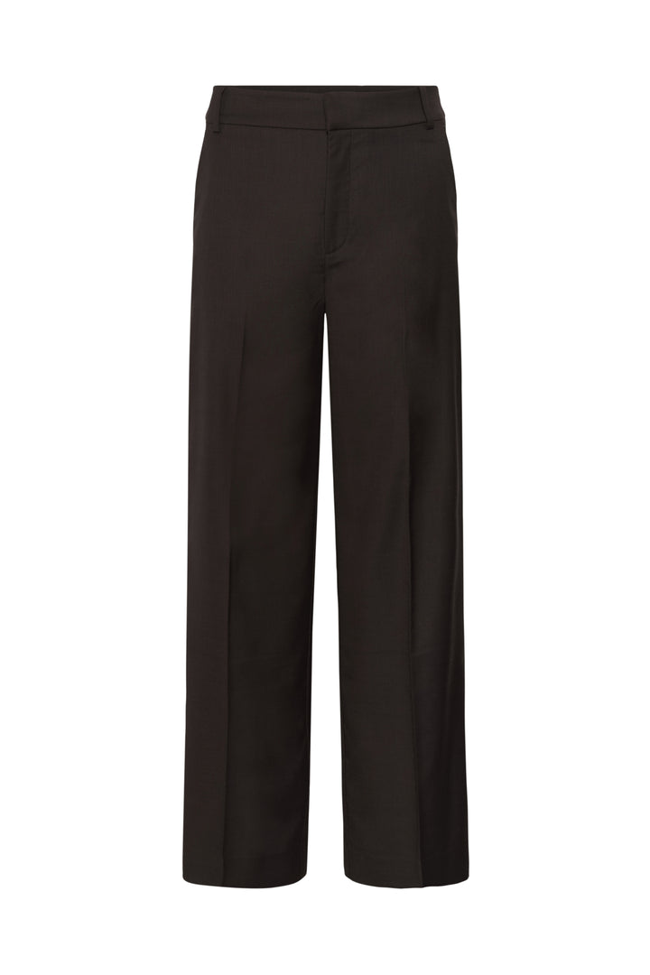 Cadieiw Mel Core Pant Chocolate Brown Melange