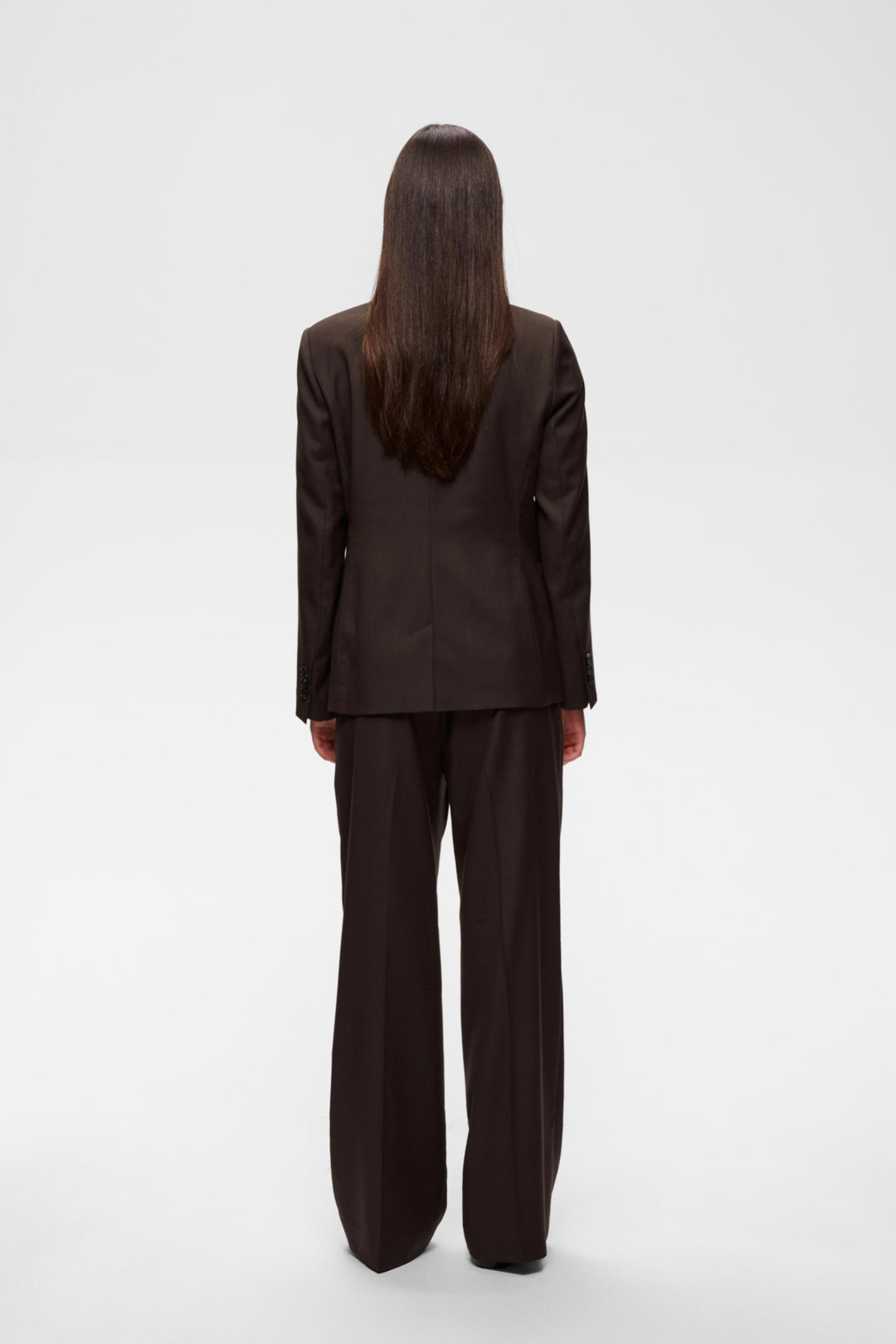 Cadieiw Mel Core Pant Chocolate Brown Melange