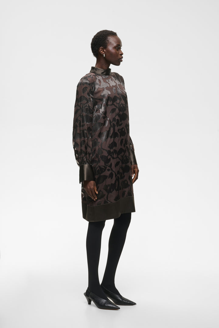 Orioniw Dress Chocolate Brown