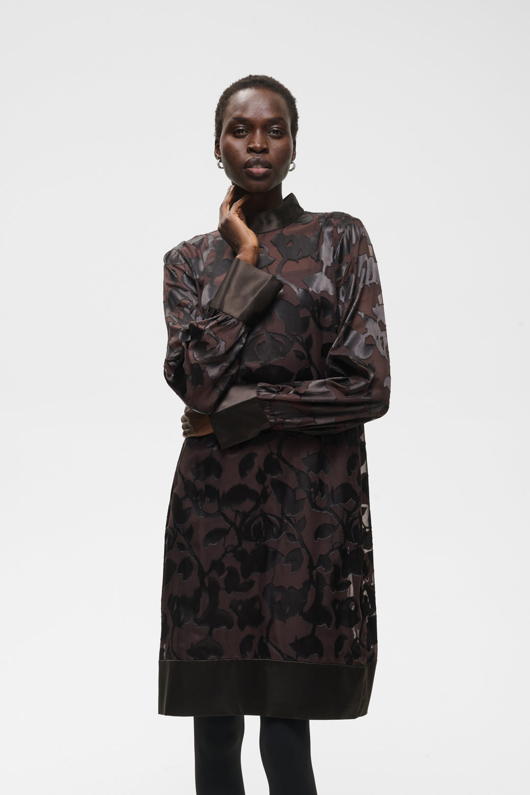 Orioniw Dress Chocolate Brown