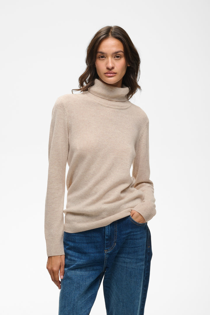 Peiiw Monika Turtleneck Cinder Melange