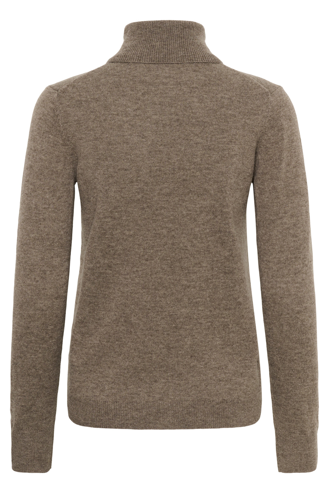 Peiiw Monika Turtleneck Chocolate Brown Melange
