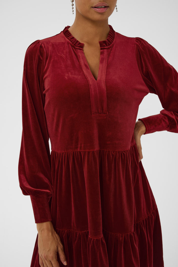 Viggase Dress Biking Red