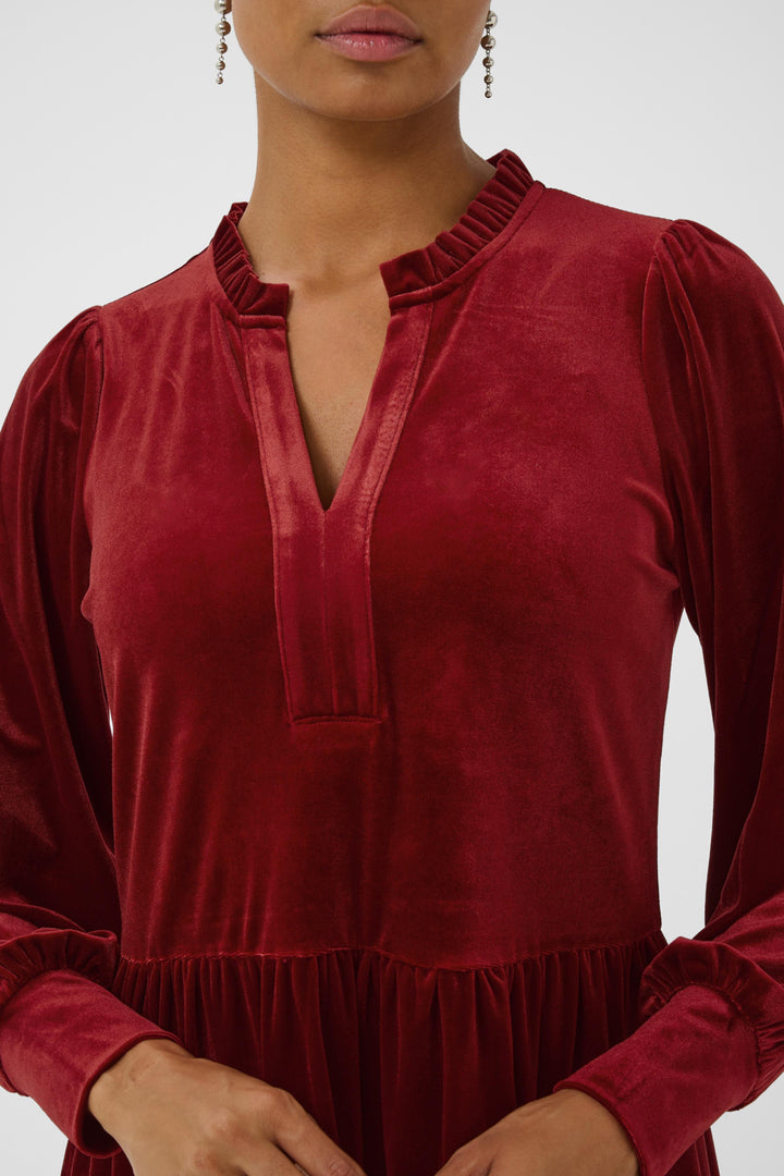 Viggase Dress Biking Red