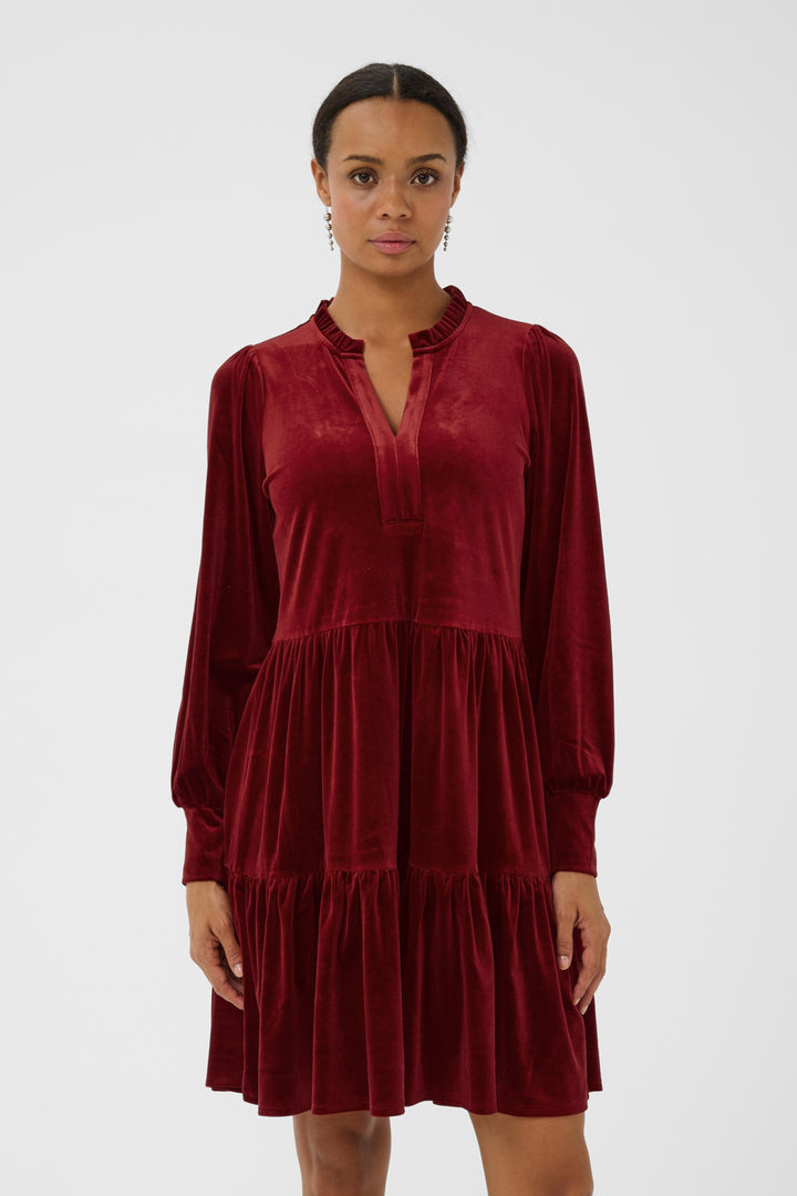 Viggase Dress Biking Red