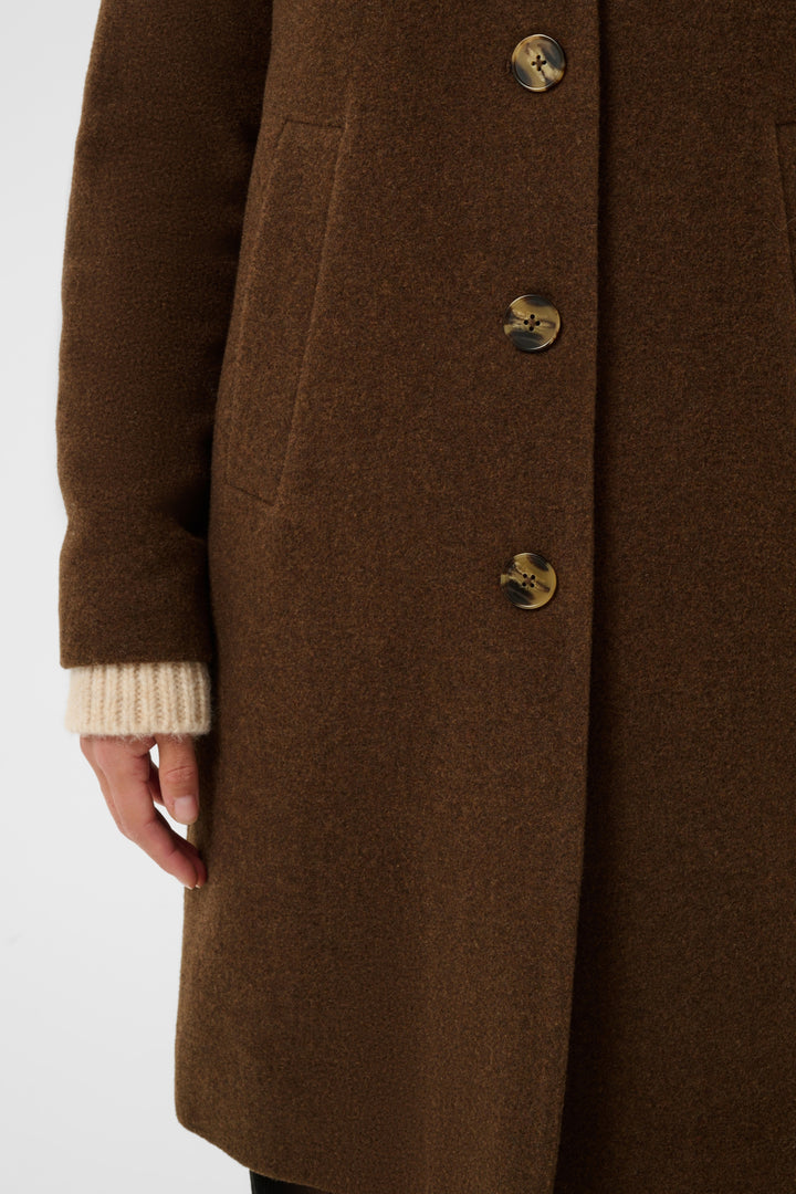 Kamillas Outerwear Downtown Brown Melange