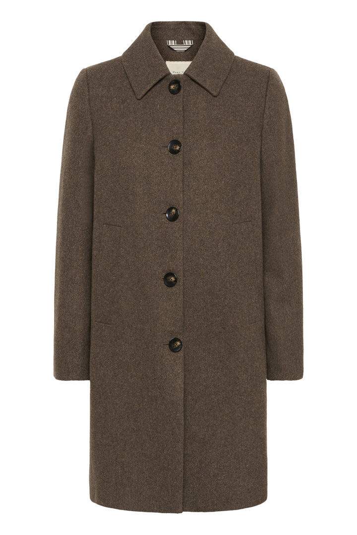 Kamillas Outerwear Dark Walnut Melange