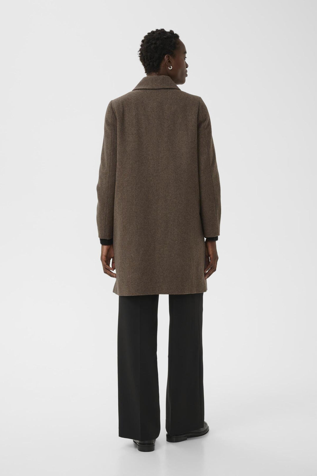 Kamillas Outerwear Dark Walnut Melange