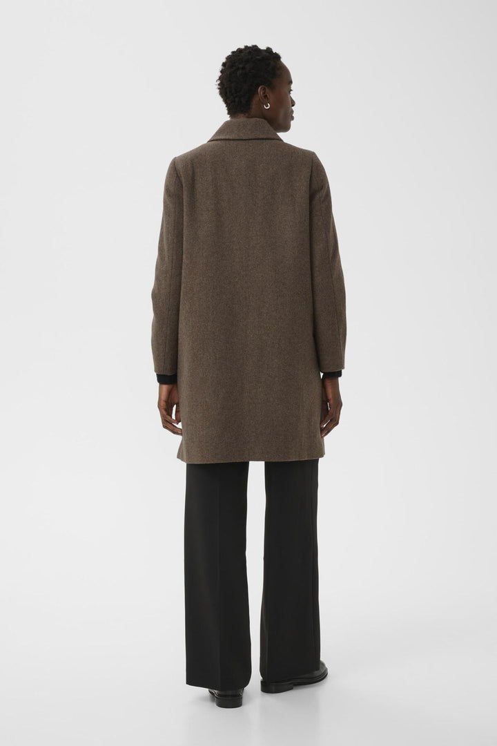 Kamillas Outerwear Dark Walnut Melange