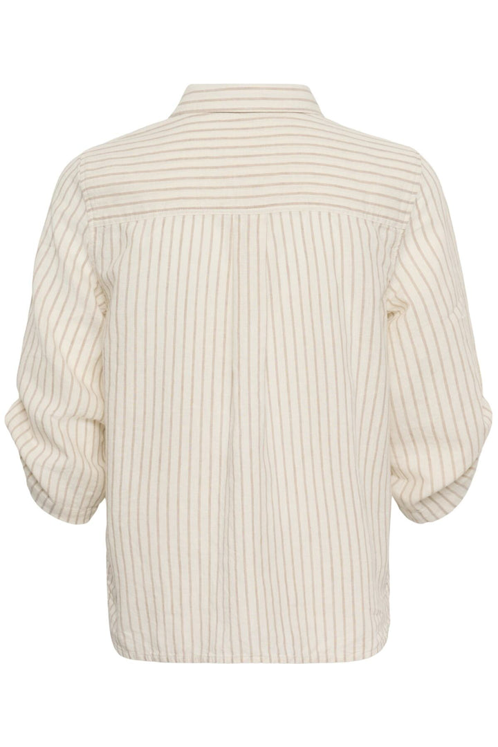 Cindie Shirt Neutral Stripe