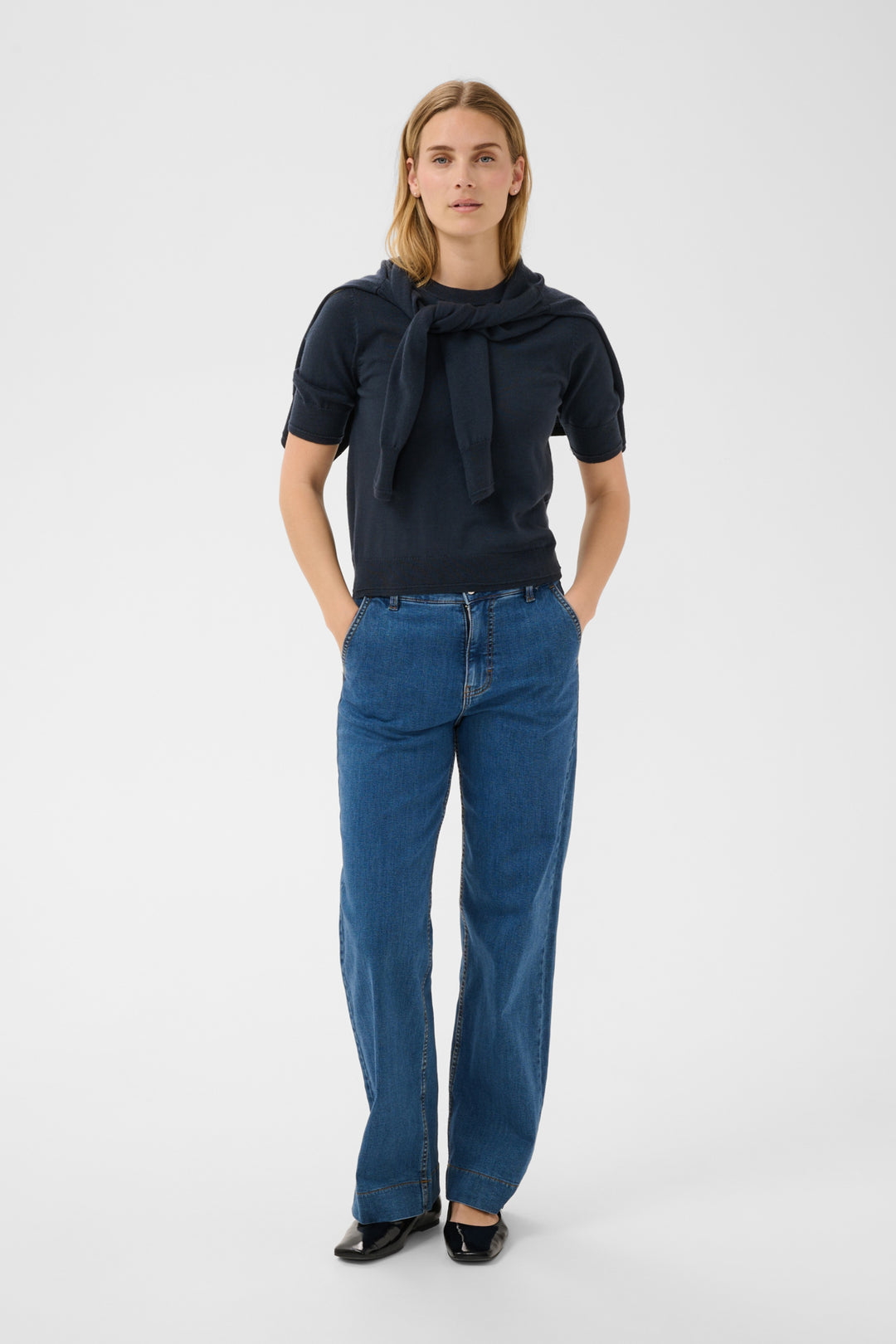 Natanya Pullover Dark Navy