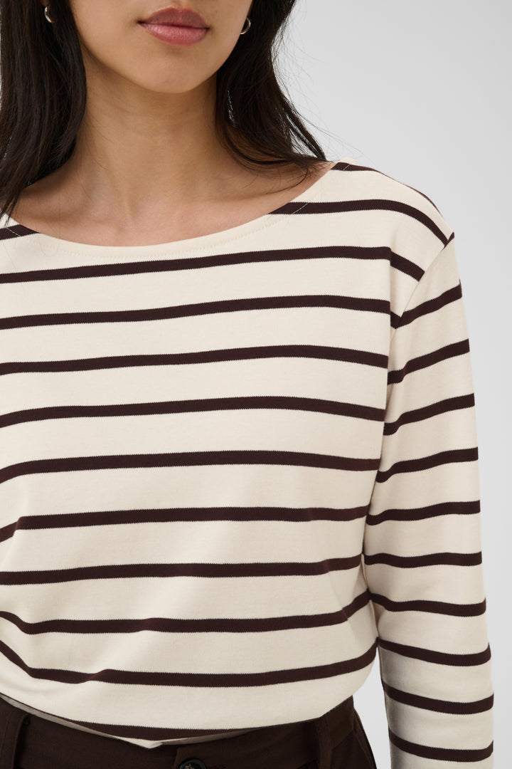 Nela T-Shirt Mole Stripe