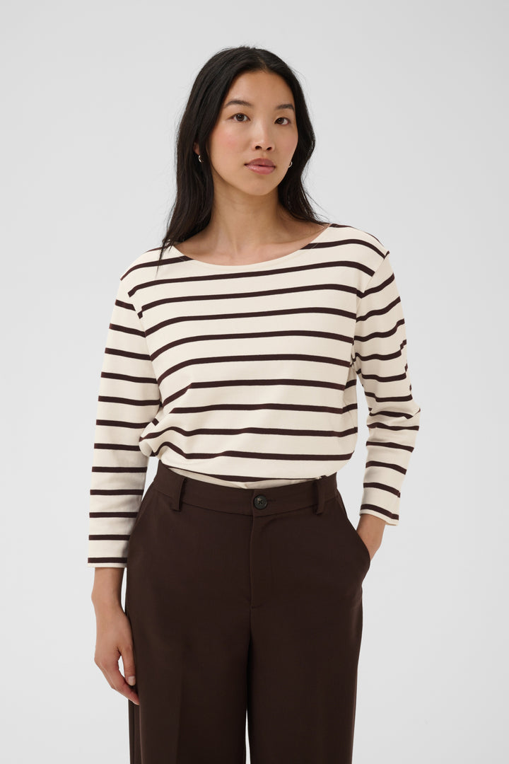 Nela T-Shirt Mole Stripe