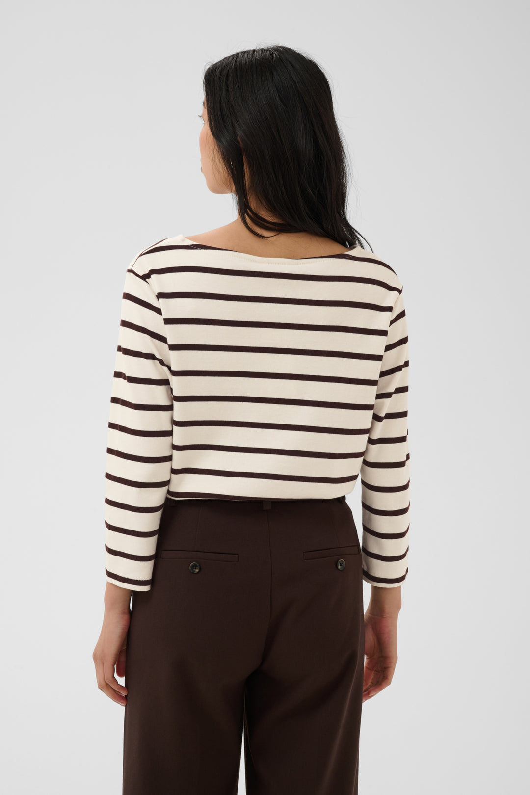 Nela T-Shirt Mole Stripe