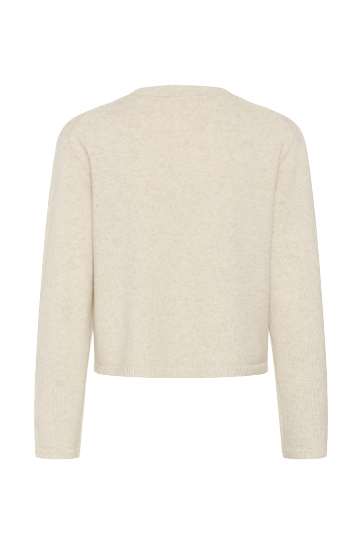 Sveva Cardigan Oatmeal Melange