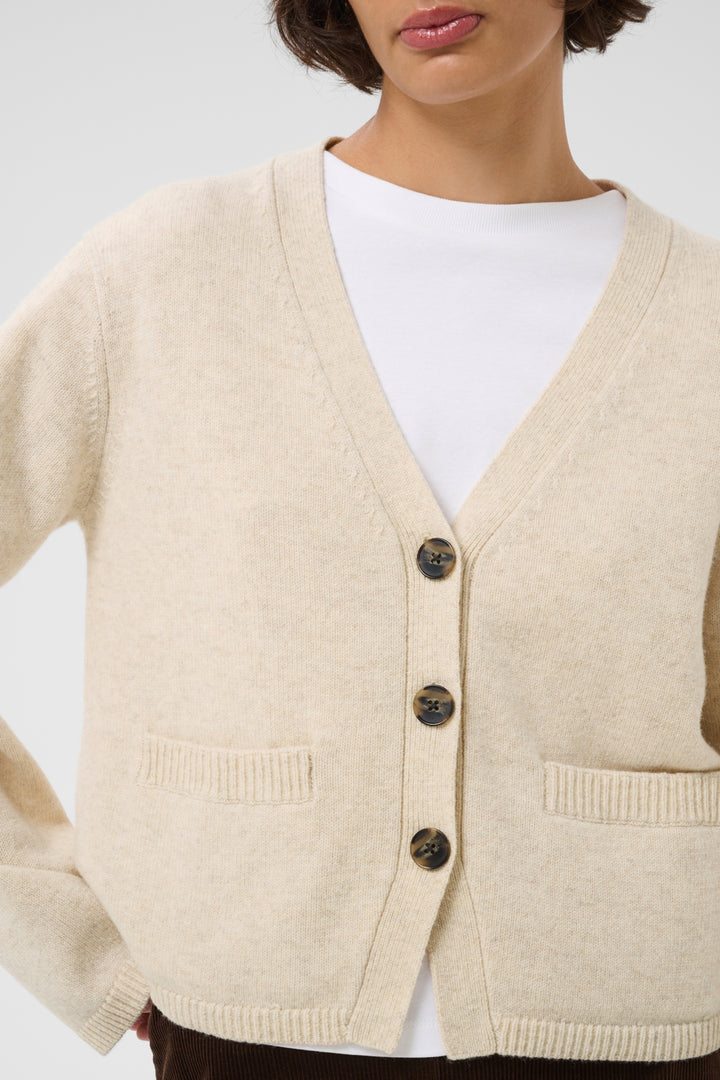 Sveva Cardigan Oatmeal Melange