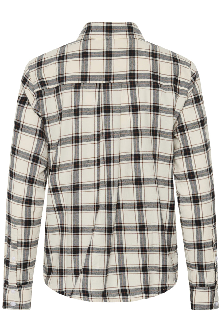 Yana Shirt Dark Navy/Mole Check