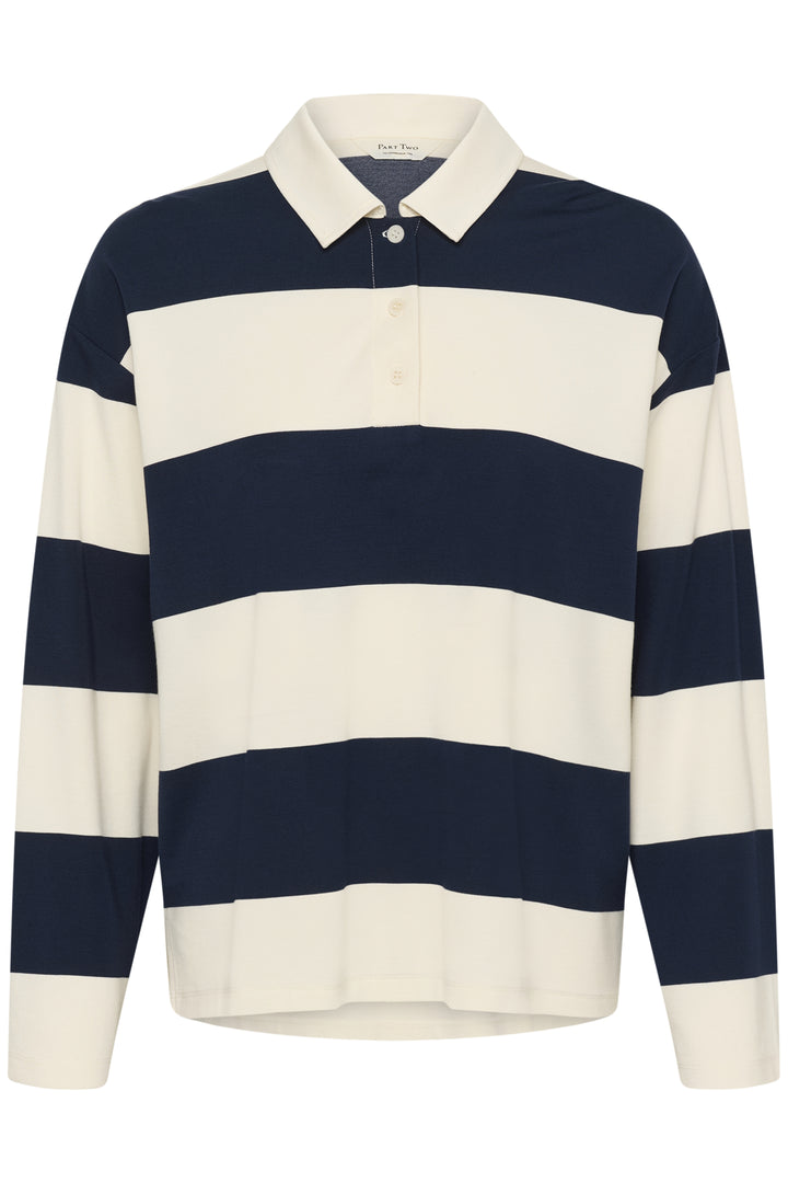 Amari T-Shirt After Midnight Stripe