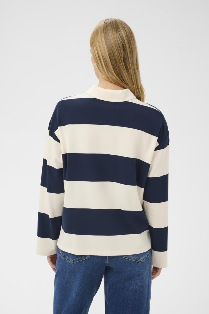 Amari T-Shirt After Midnight Stripe