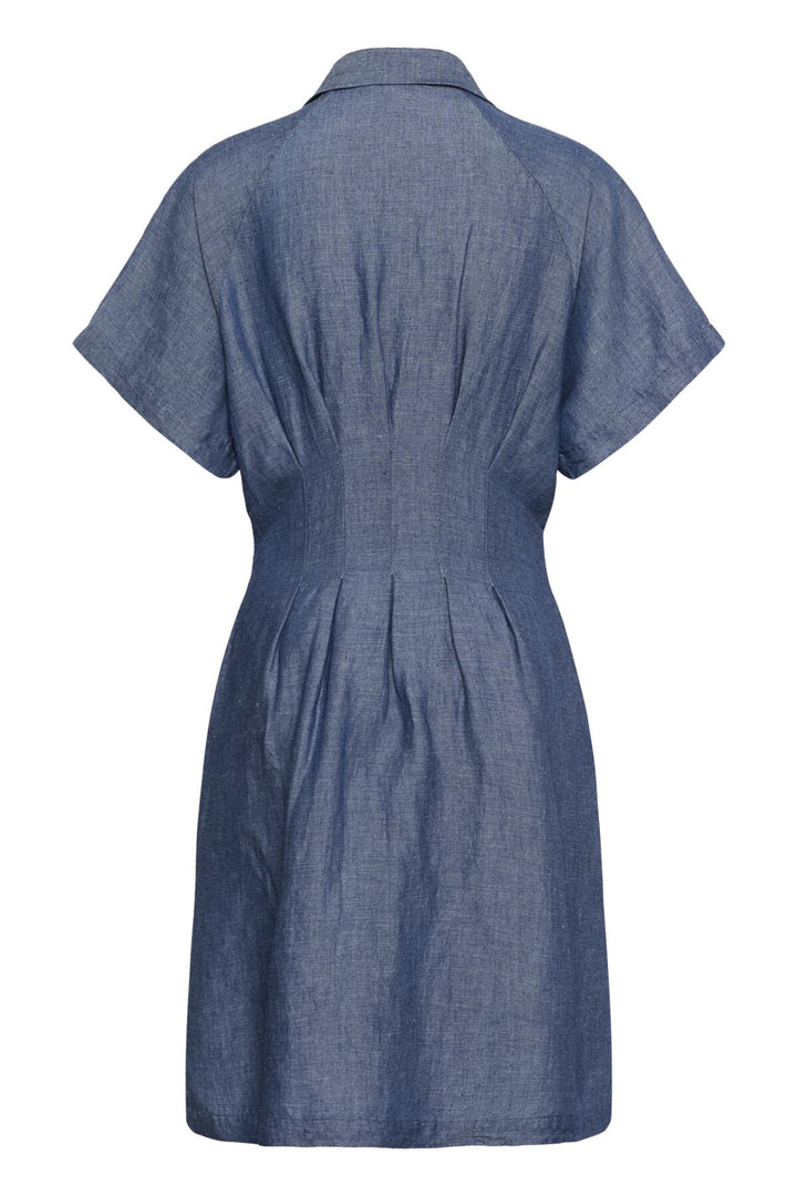 Betine Dress Blue Chambray