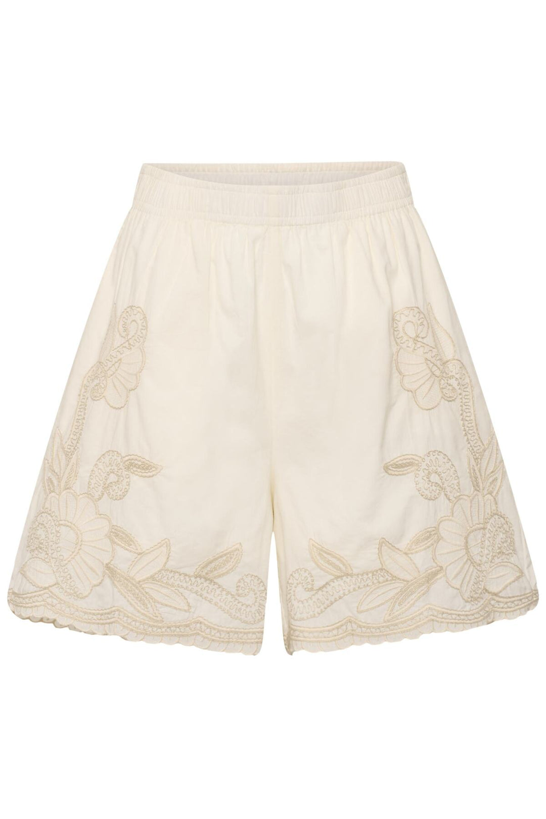 Bitja Shorts Whisper White W French Oak Emb
