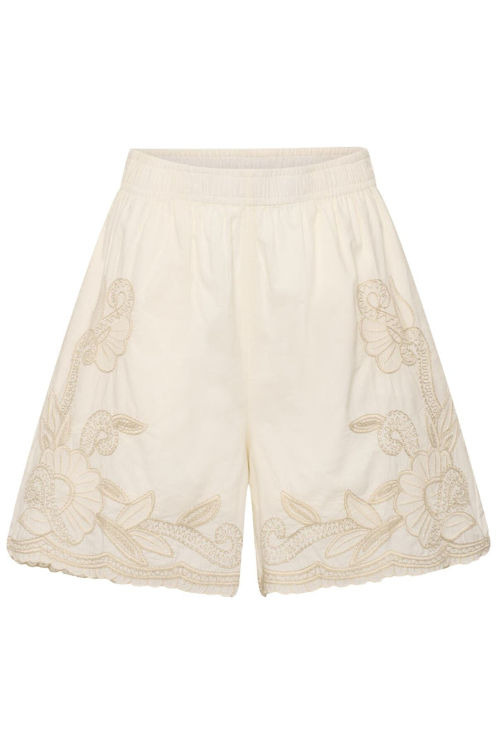 Bitja Shorts Whisper White W French Oak Emb