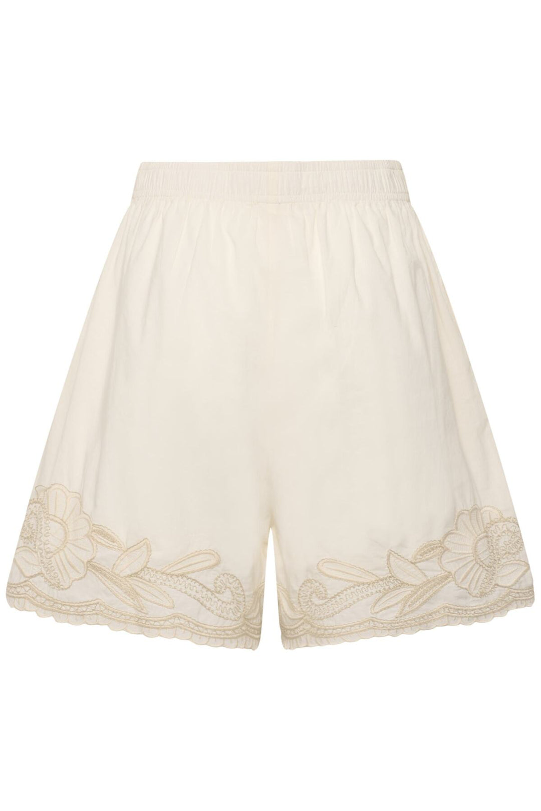Bitja Shorts Whisper White W French Oak Emb