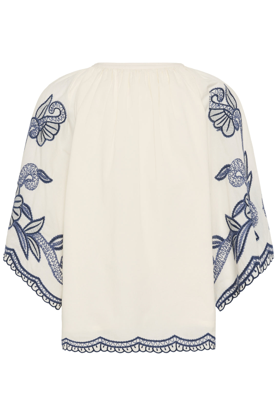 Biancha Blouse Whisper White W French Oak Emb