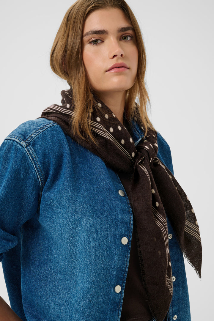 Celesta Scarf Mole Dot