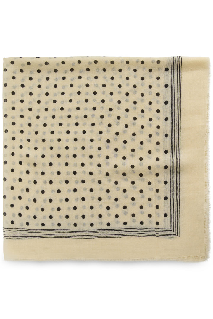 Celesta Scarf Black Dot