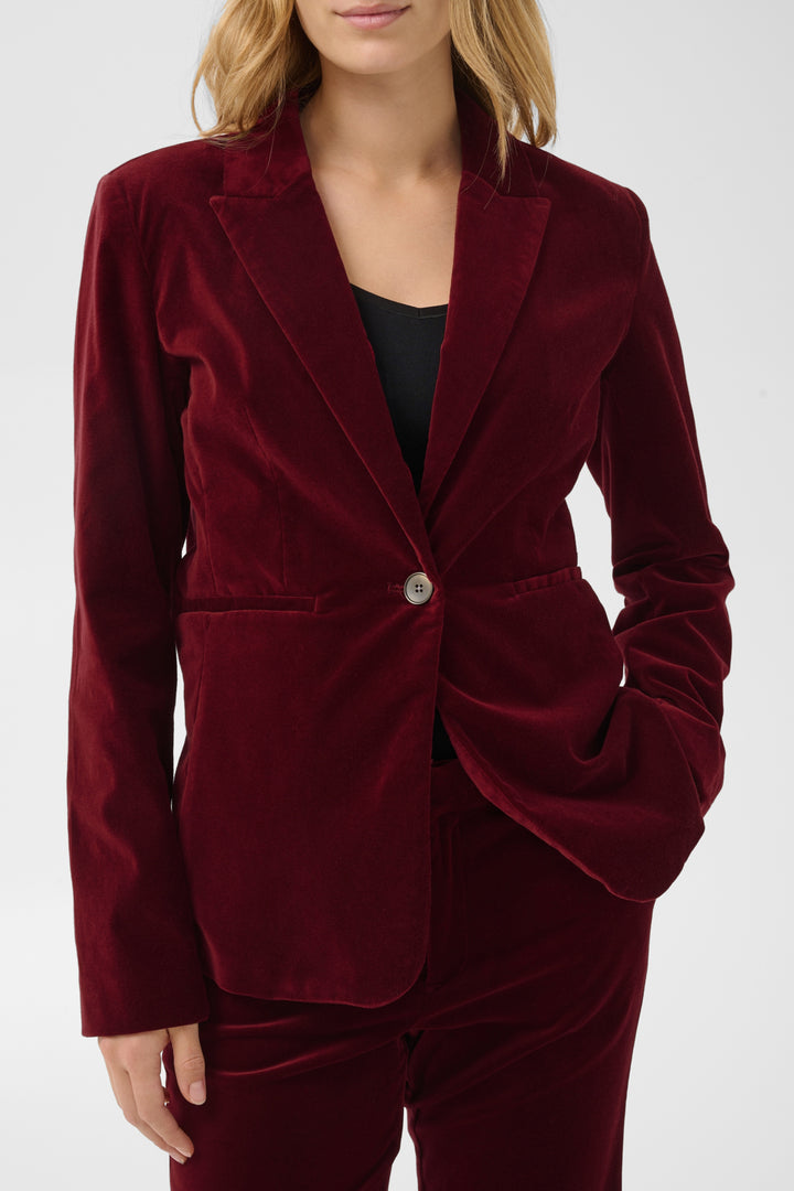 Dahlia Jacket Biking Red