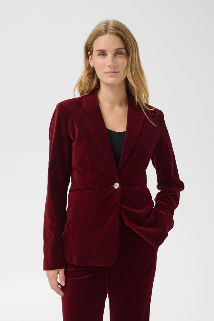 Dahlia Jacket Biking Red