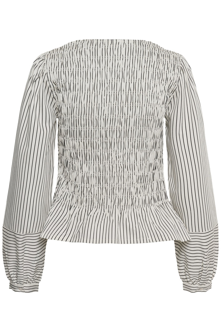 Dewa Blouse Black Stripe