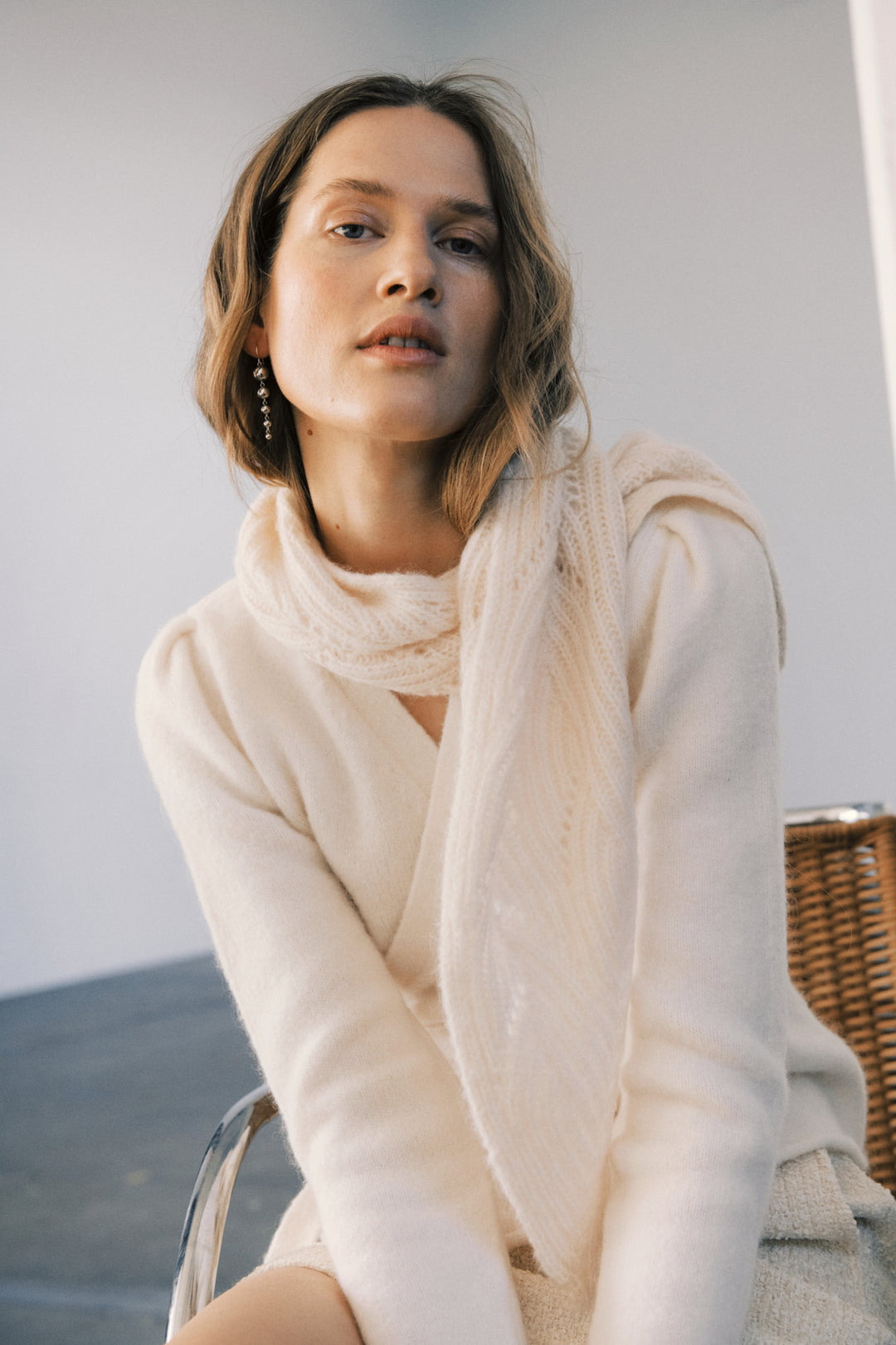 Dumitra Cardigan Eggnog