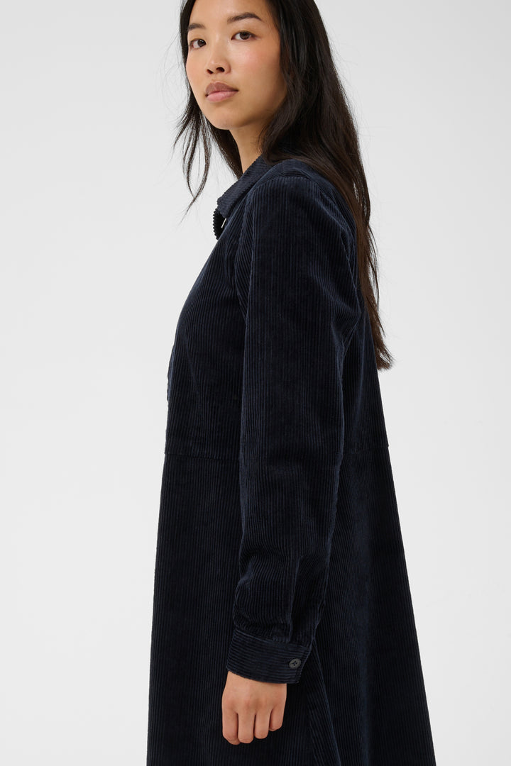 Eyvoran Dress Dark Navy
