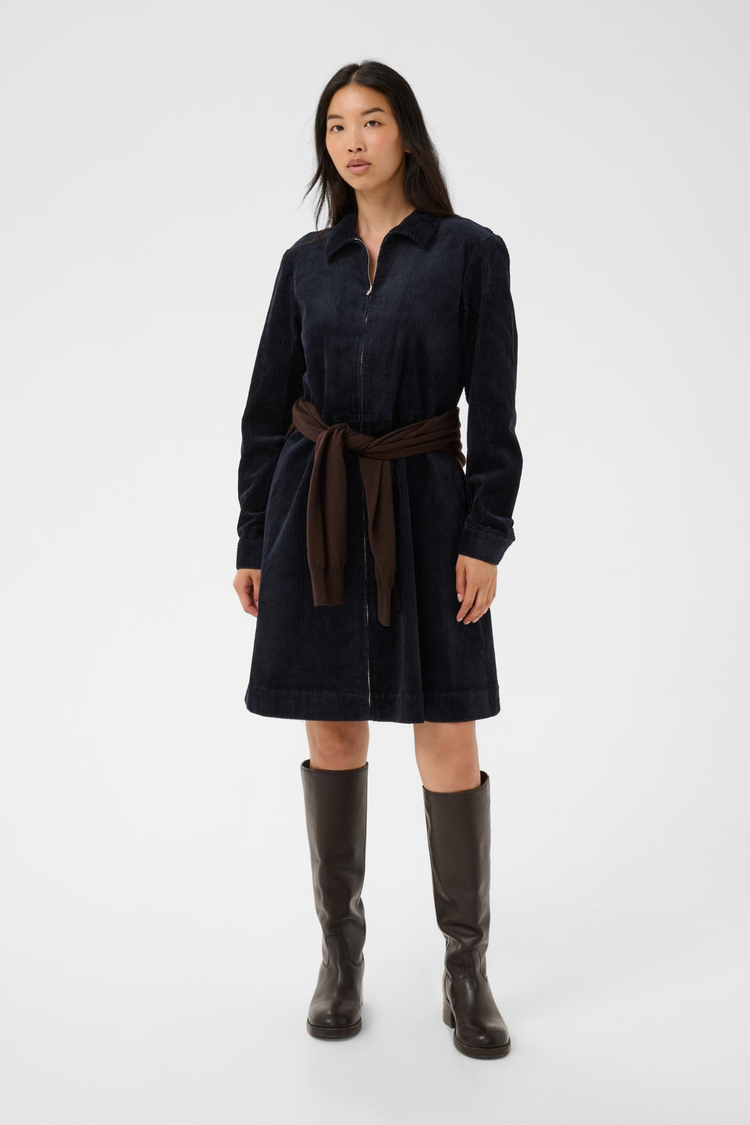 Eyvoran Dress Dark Navy
