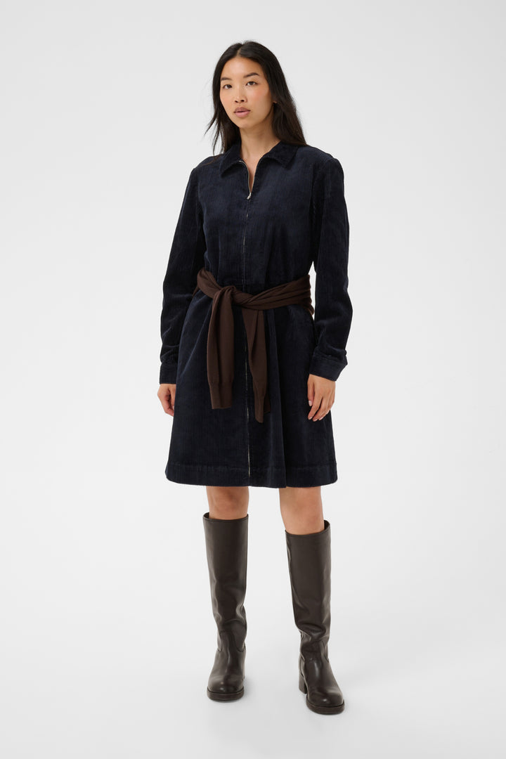 Eyvoran Dress Dark Navy