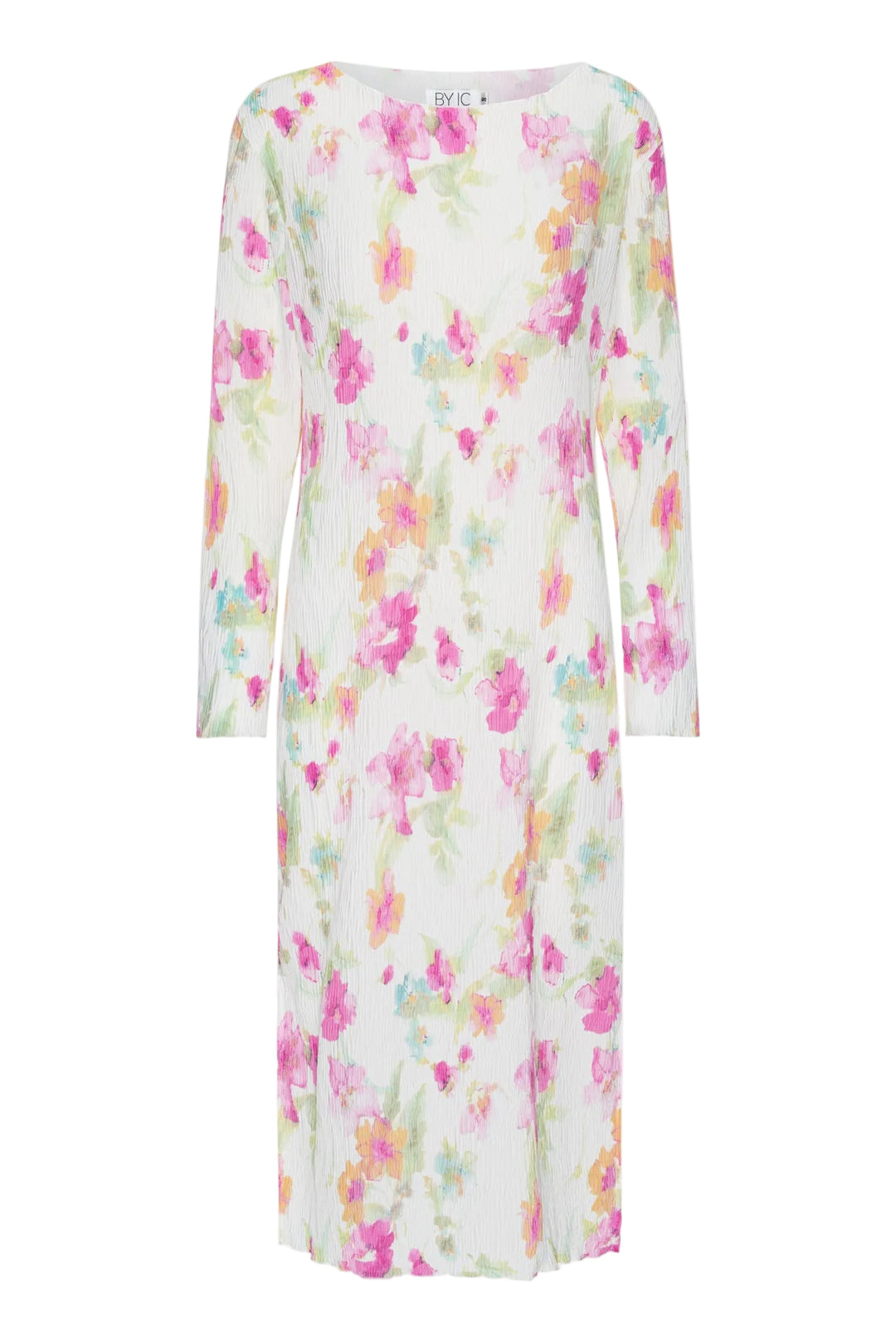 Oda Dress Pink Flower Blush Print