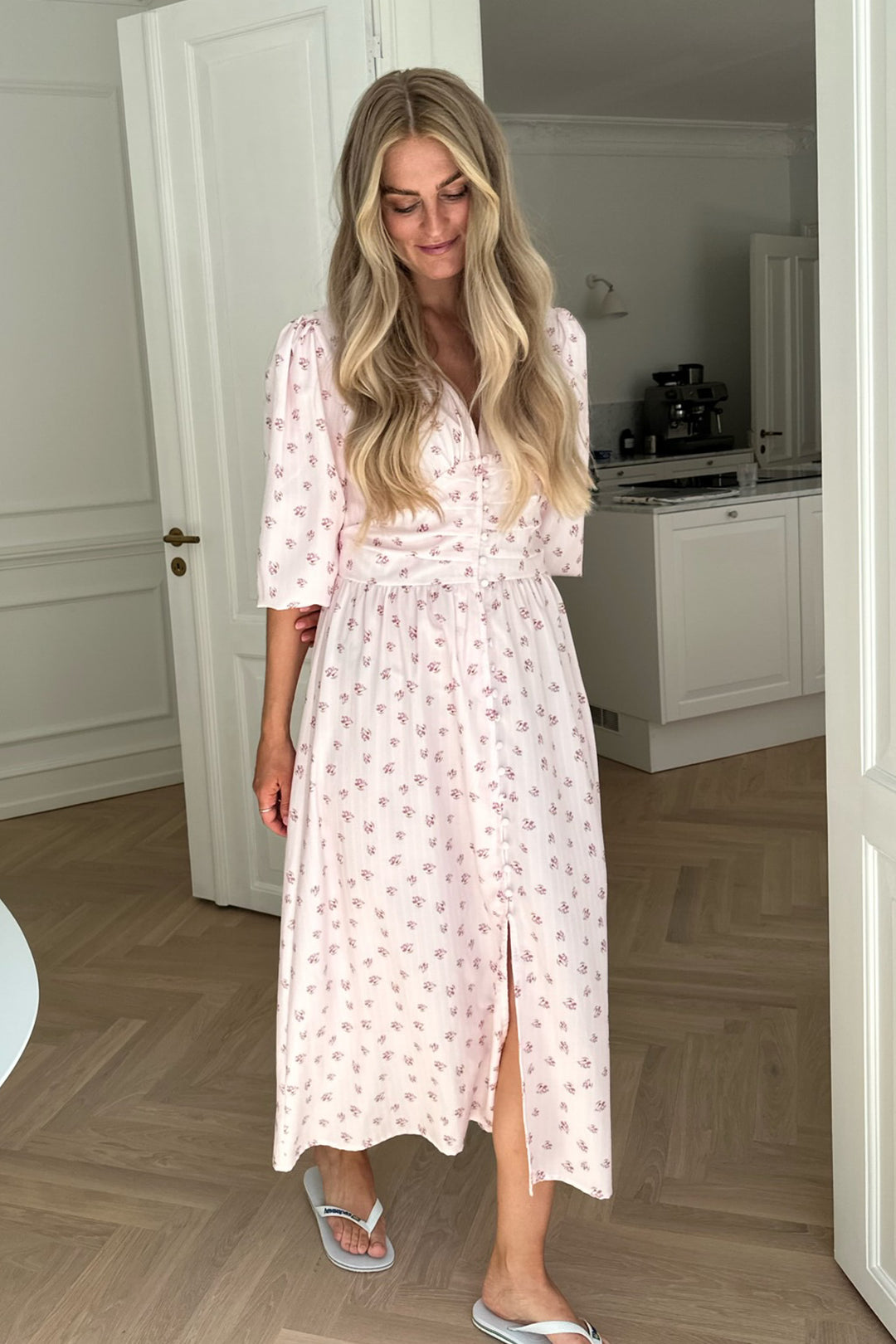 Adel Long Dress Pink