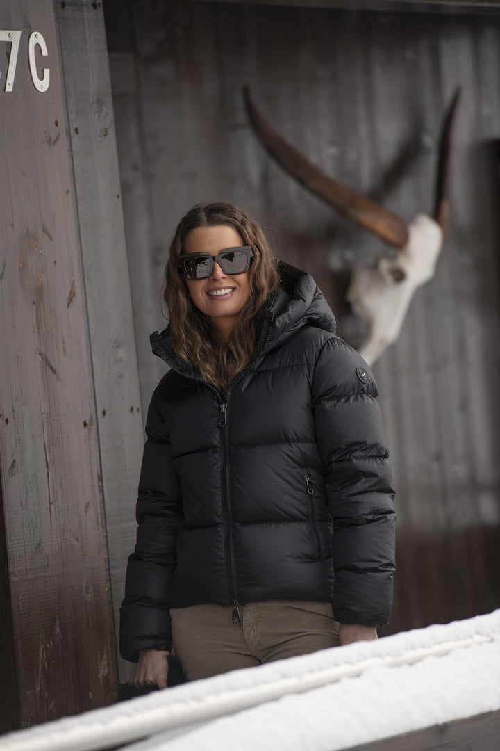 Val Cenis Short Jacket Black