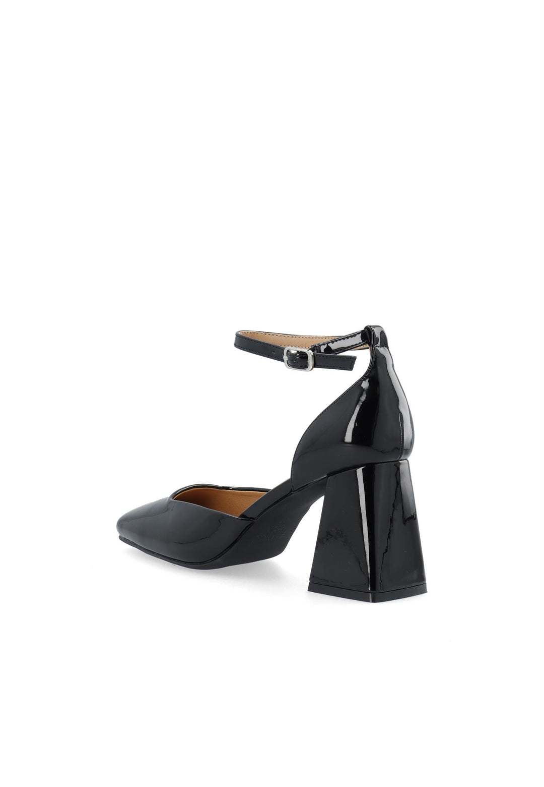 Biajoyce D'Orsay Pump Faux Leather Black Patent