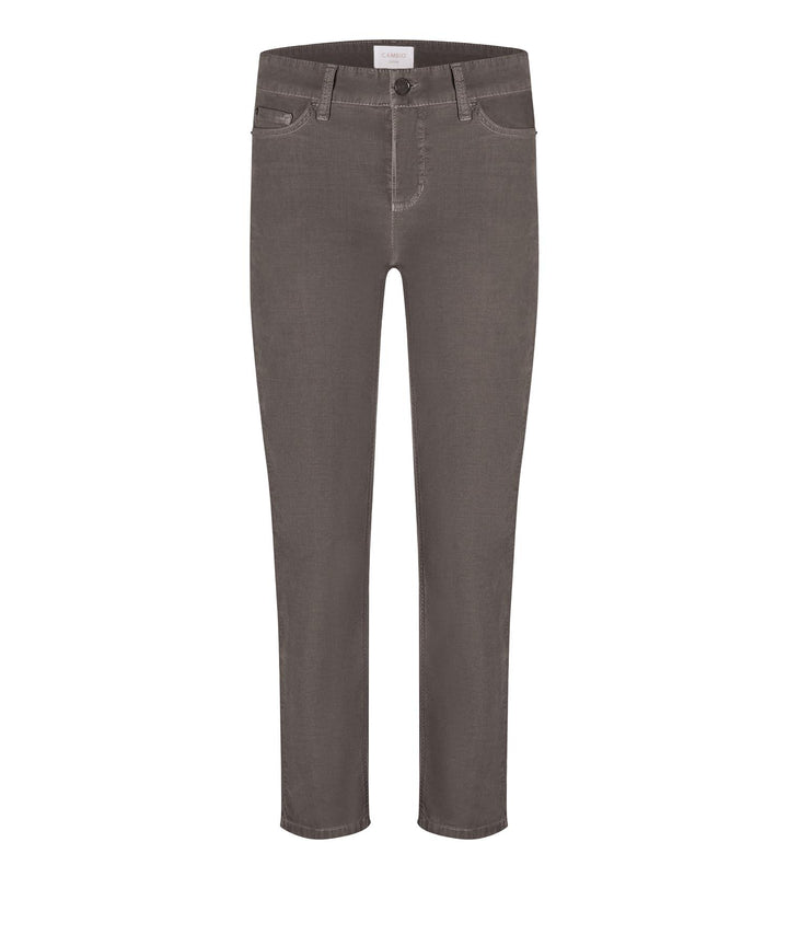 Piper Cropped Stone Grey