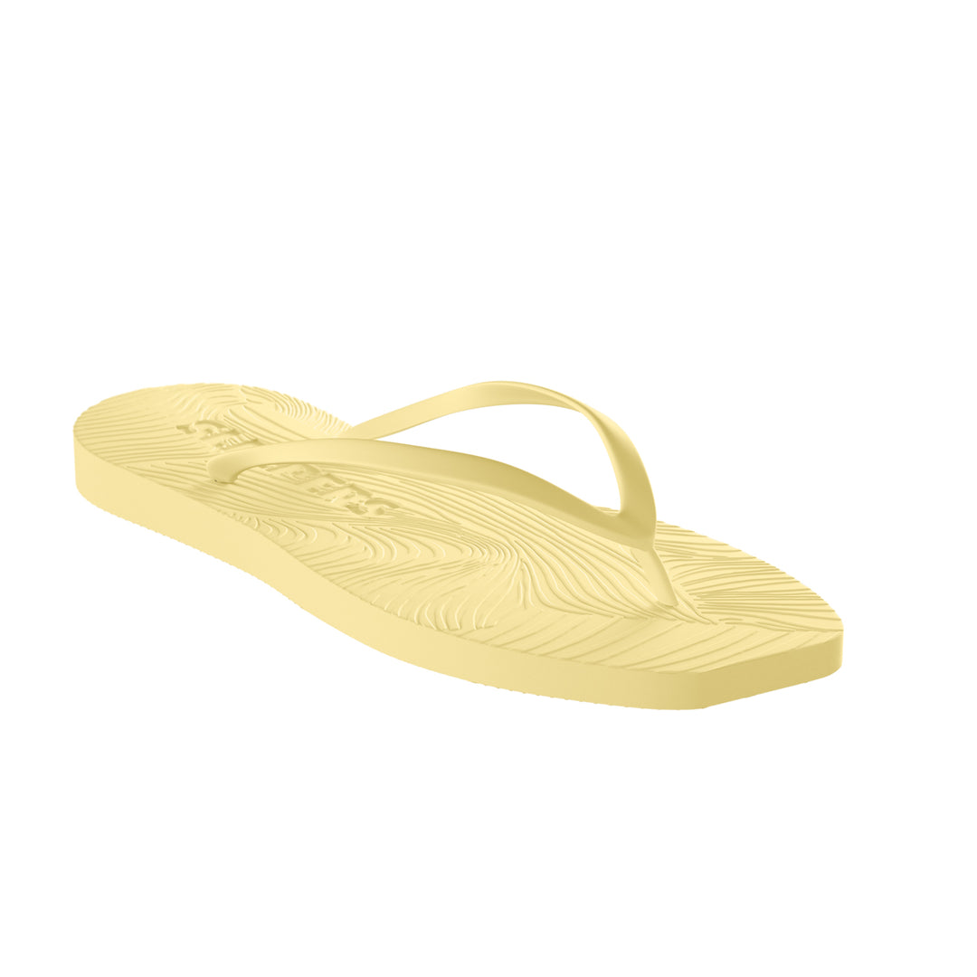 Tapered Flip Flop Mellow Yellow
