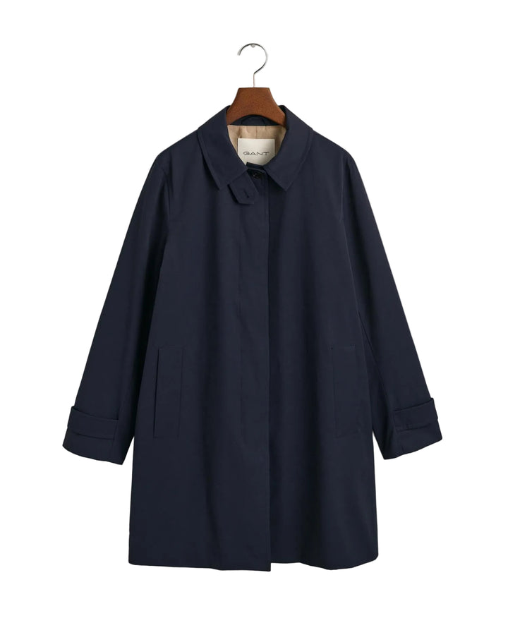 Car Coat Evening Blue