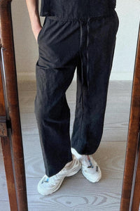 Sonar Linen Pants Black