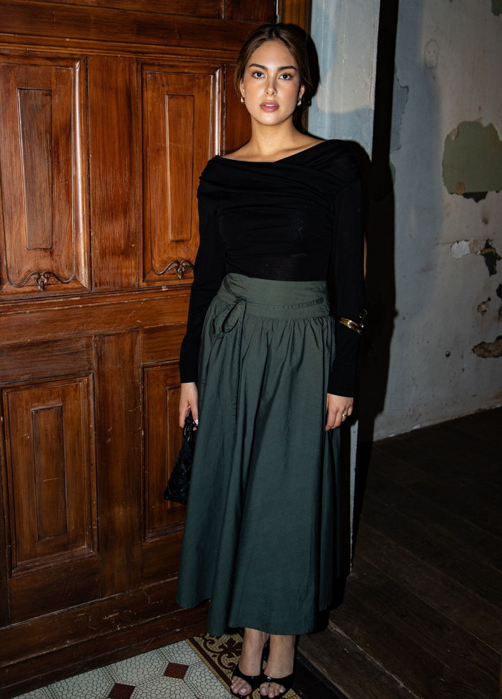 Astrid Skirt Moss Green
