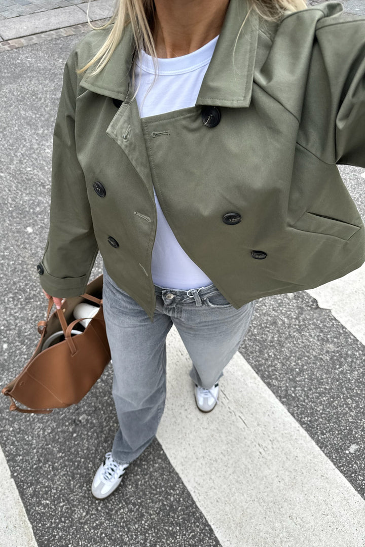 Luna Trenchcoat Green